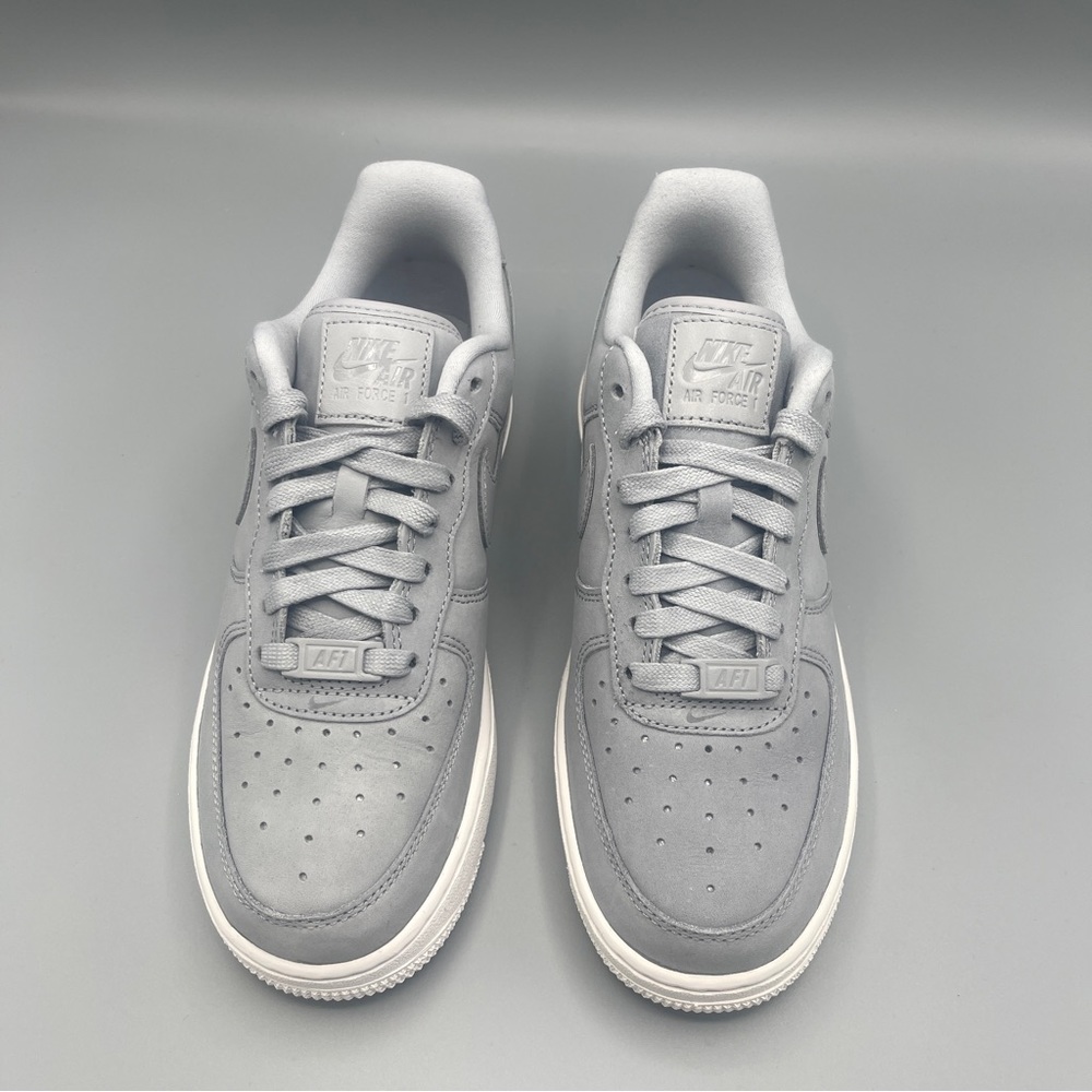 Nike Wmns Air Force 1 Premium AF1 PRM MF Wolf Grey White/ Size 7.5 - Picture 8 of 13